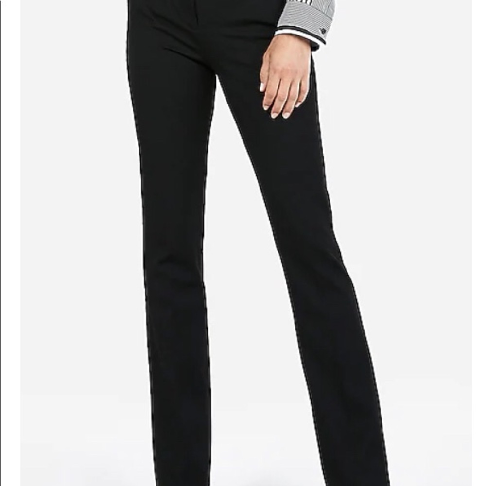 Express columnist barely boot midrise trouser